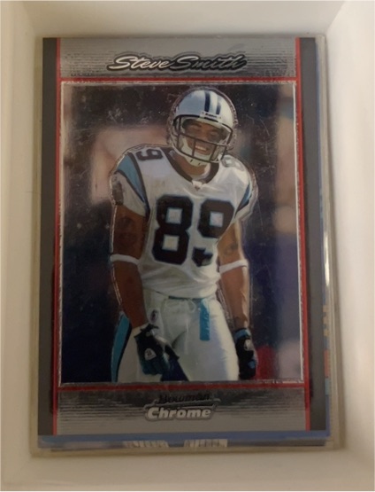 2007 Bowman Chrome #BC140 Steve Smith — front