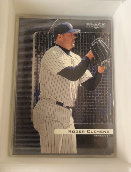 2000 Upper Deck Black Diamond #60 Roger Clemens — front