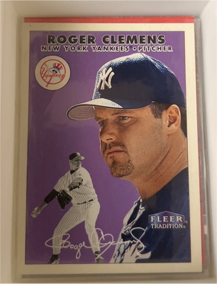 2000 Fleer Tradition #279 Roger Clemens New York Yankees — front