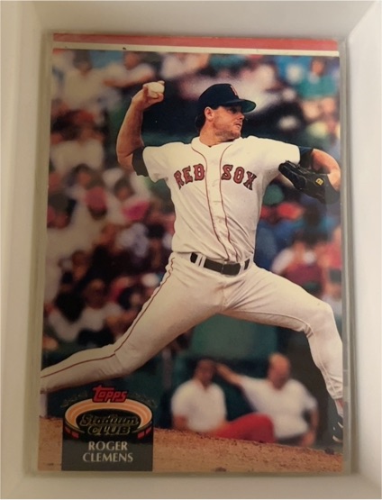1992 Topps Stadium Club #80 Roger Clemens — front