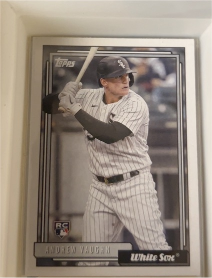 2021 Topps Update #T92-27 Andrew Vaughn — front