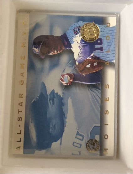 1995 Fleer Ultra #25 Moises Alou All-Star Game M.V.P. — front