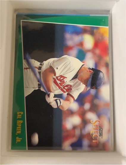 1993 Score Select #18 Cal Ripken Jr. — front