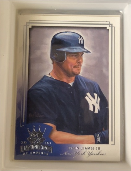 2003 Donruss Diamond Kings #45 Jason Giambi — front