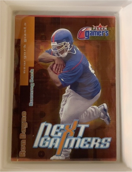 2000 Fleer Gamers Extra #135 Ron Dayne — front