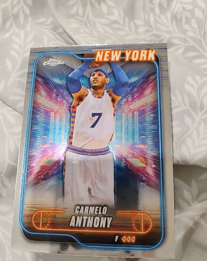 2024-25 Topps Chrome #83 Carmelo Anthony — front