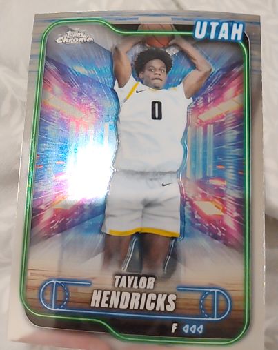 2024-25 Topps Chrome #31 Taylor Hendricks — front