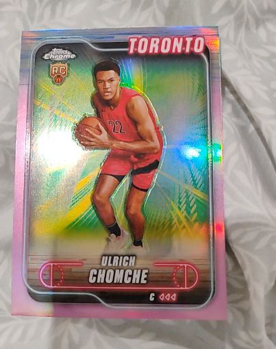 2024-25 Topps Chrome #191 Ulrich Chomche — front