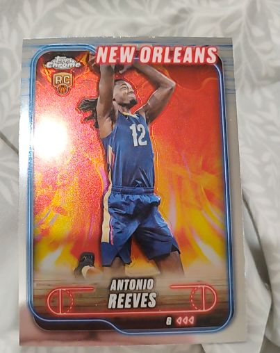 2024-25 Topps Chrome #131 Antonio Reeves — front