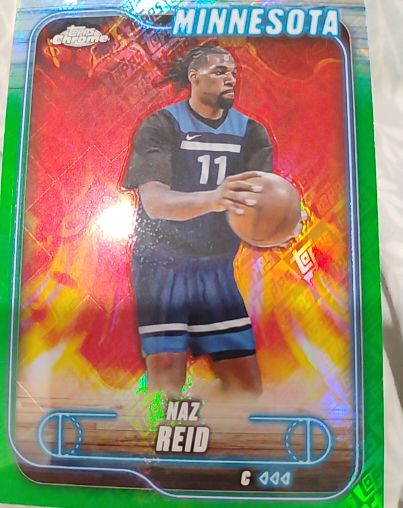 2024-25 Topps Chrome #43 Naz Reid — front