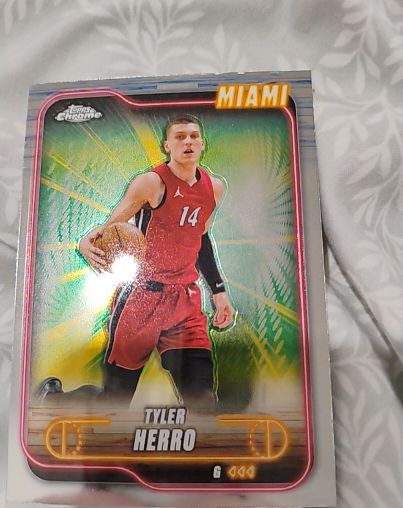 2024-25 Topps Chrome #79 Tyler Herro — front