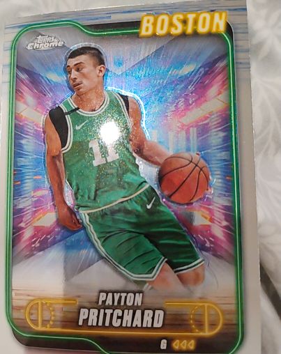 2024-25 Topps Chrome #110 Payton Pritchard — front