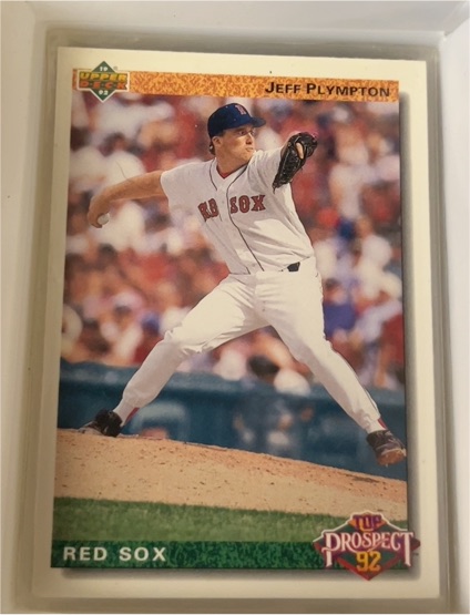 1992 Upper Deck #71 Jeff Plympton — front