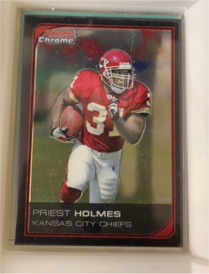 2006 Bowman Chrome #169 Priest Holmes — front