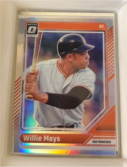 2024 Donruss Optic #95 Willie Mays — front