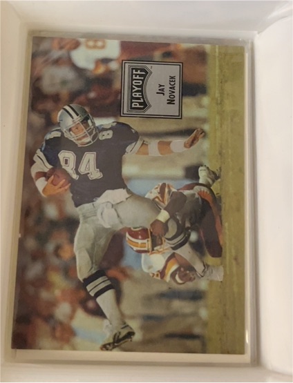 1993 Playoff #84 Jay Novacek — front