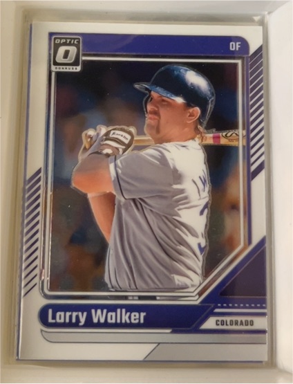 2024 Donruss Optic #17 Larry Walker — front