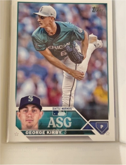 2023 Topps Update #ASG-36 George Kirby — front