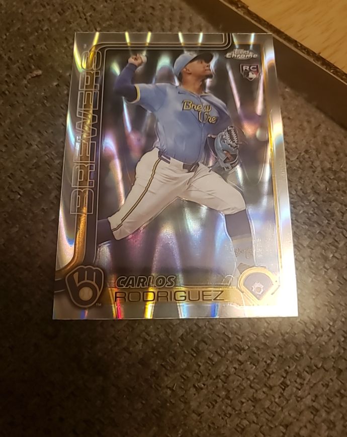 2025 Topps Series 1 #16 Carlos Rodriguez — front
