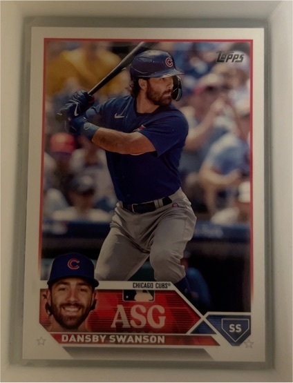 2023 Topps Update #ASG-38 Dansby Swanson — front