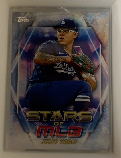 2023 Topps Update #SMLB-75 Julio Urías Stars of MLB — front