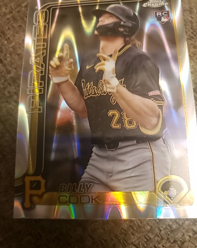 2025 Topps Chrome #273 Billy Cook — front