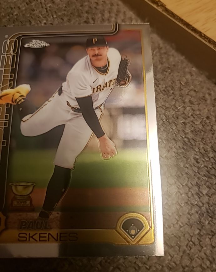 2025 Topps Chrome #98 Paul Skenes — front