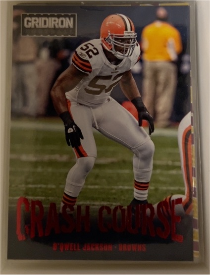 2012 Panini Gridiron #17 D'Qwell Jackson Crash Course — front