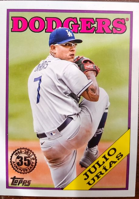 2023 Topps #T88-17 Julio Urias — front