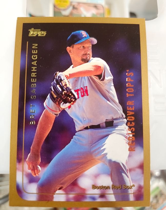1999 Topps #122 Bret Saberhagen — front
