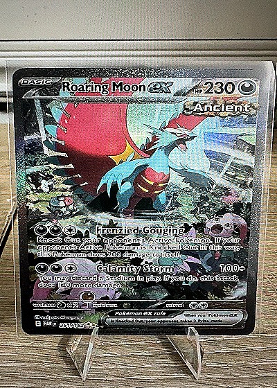 2023 Pokémon Paradox Rift #251 Roaring Moon ex — front