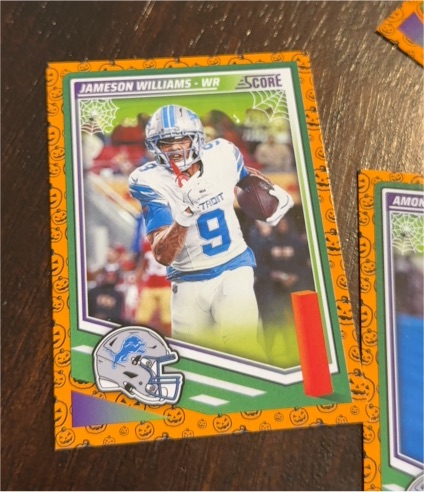 2025 Panini Score-A-Treat #134 Jameson Williams — front