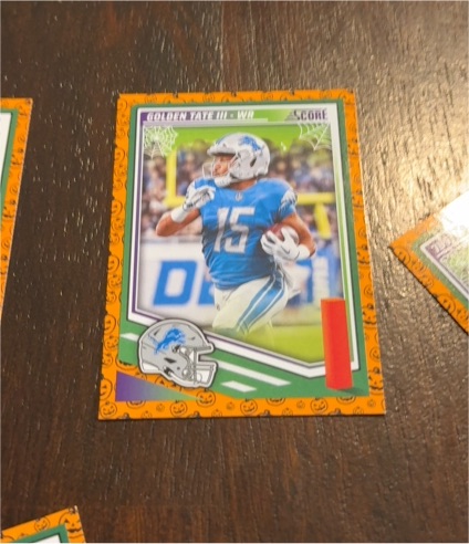2025 Panini Score Football Score-A-Treat #199 Golden Tate III — front