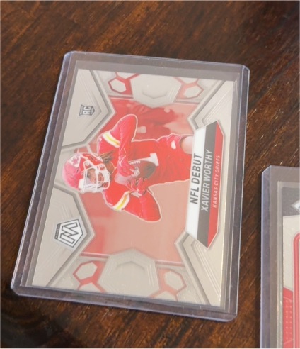 2024 Panini Mosaic NFL Debut #285 Xavier Worthy — front