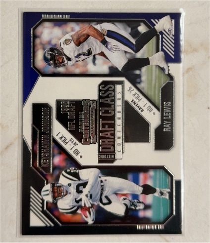 2024 Panini Contenders Historic Draft Class #40 Ray Lewis — front