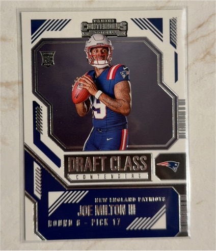 2024 Panini Contenders Draft Class #11 Joe Milton III — front