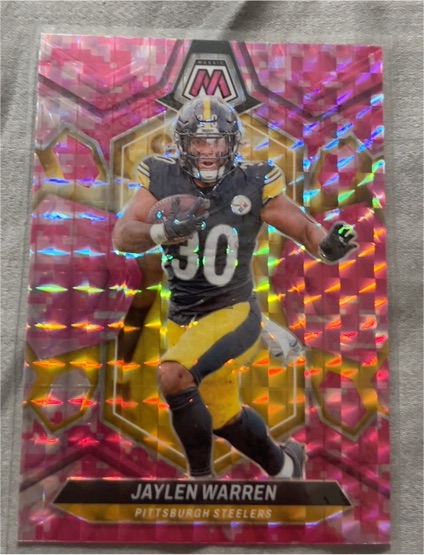 2024 Panini Mosaic Jaylen Warren — front