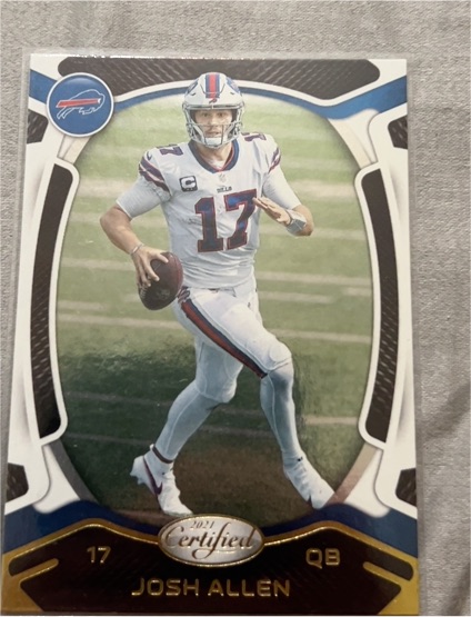 2021 Panini Certified #2 Josh Allen — front