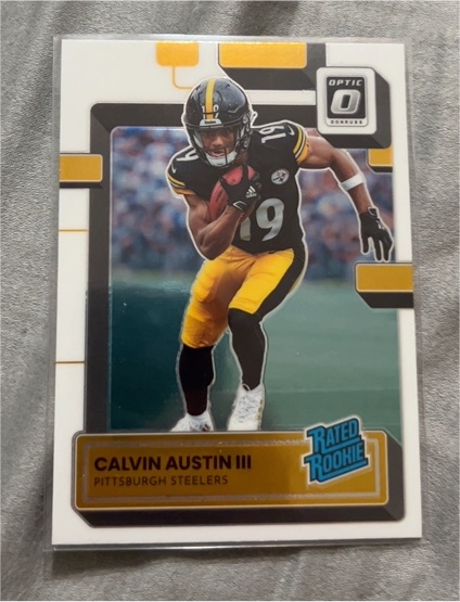 2022 Panini Donruss Optic #236 Calvin Austin III — front