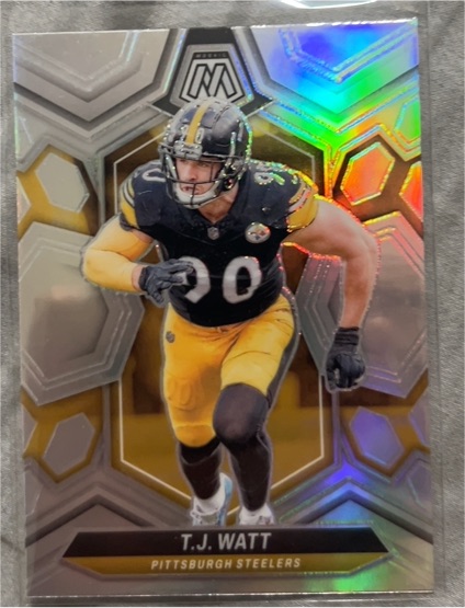 2024 Panini Mosaic #188 T.J. Watt — front