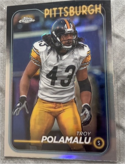 2024 Topps Chrome #162 Troy Polamalu — front