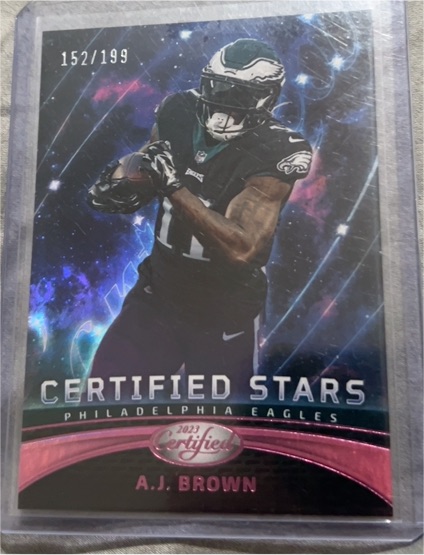 2023 Panini Certified Stars #CS-24 A.J. Brown — front
