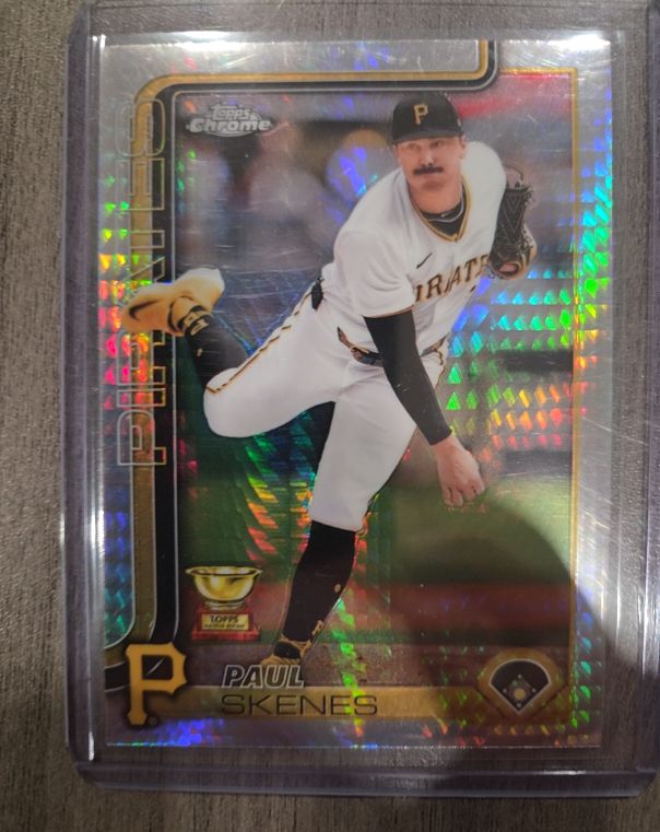 2025 Topps Chrome #300 Paul Skenes — front