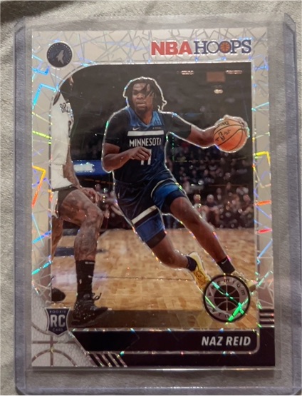 2019-20 Panini NBA Hoops Premium Stock #253 Naz Reid — front