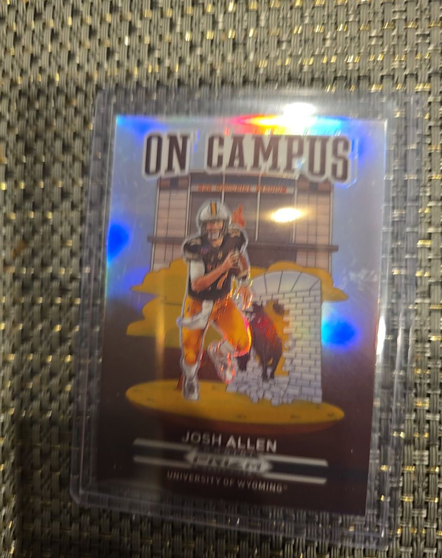 2021 Panini Prizm Draft Picks On Campus #OC-JA Josh Allen — front