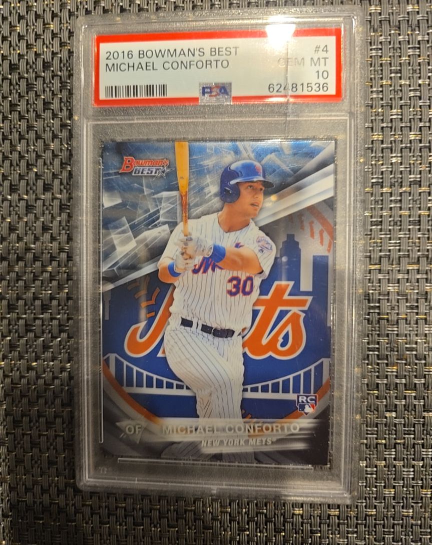 2016 Bowman's Best #4 Michael Conforto — front