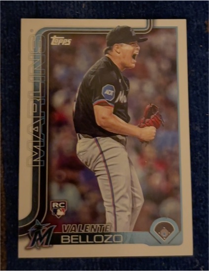 2025 Topps Series 2 #458 Valente Bellozo — front