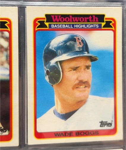 1989 Topps Woolworth Baseball Highlights #8 Wade Boggs — front
