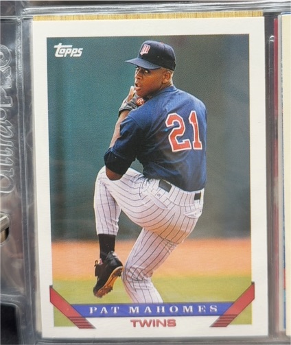 1993 Topps #684 Pat Mahomes — front