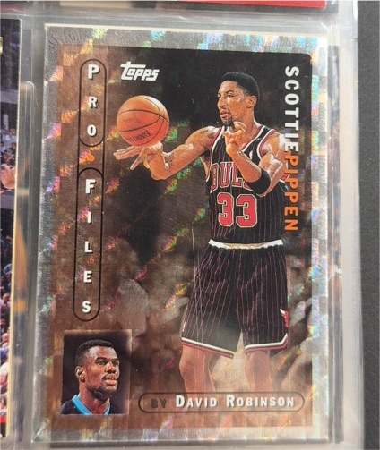 1996-97 Topps Pro Files #PF-9 Scottie Pippen — front